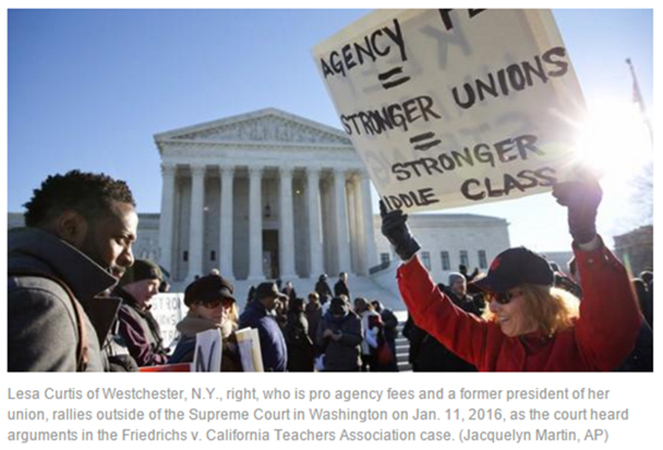 Commentary: As Supreme Court Weighs Unions, Middle Class Hangs In the Balance